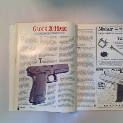 Vintage Mar/Apr 1994 Hand Gunning Magazine '94 Buyer's Guide 200 Guns First Looks Colt Taurus Browning