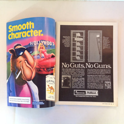 Vintage Oct 1988 Guns & Ammo New for the 90's Ruger Five-Shot .38 Handguns For All Reasons Special Handgun Issue
