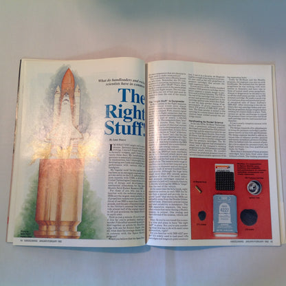 Vintage Jan/Feb 1992 Hand Gunning Magazine Wiley Clapp Spotlights Six Top Guns Taurus Goes Stainless Special Match Update Safari Arms RCBS Ammomaster