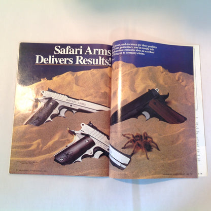 Vintage Jan/Feb 1992 Hand Gunning Magazine Wiley Clapp Spotlights Six Top Guns Taurus Goes Stainless Special Match Update Safari Arms RCBS Ammomaster