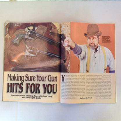 Vintage Feb 1999 Guns & Ammo Heavy Metal Hi-Powers Accessory Buyer's Guide Baby Luger Y2K DISASTER
