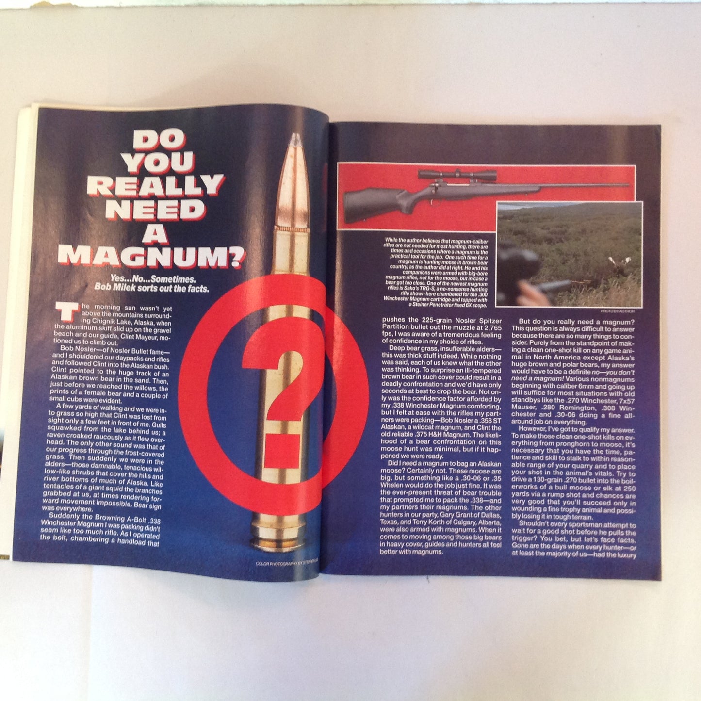 Vintage Jan 1993 Guns & Ammo Buyer's Guide to .44 Handguns Special Issue Magnums America's Big 4 Bore Handguns