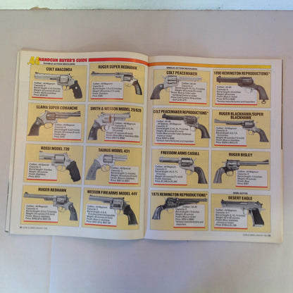 Vintage Jan 1993 Guns & Ammo Buyer's Guide to .44 Handguns Special Issue Magnums America's Big 4 Bore Handguns