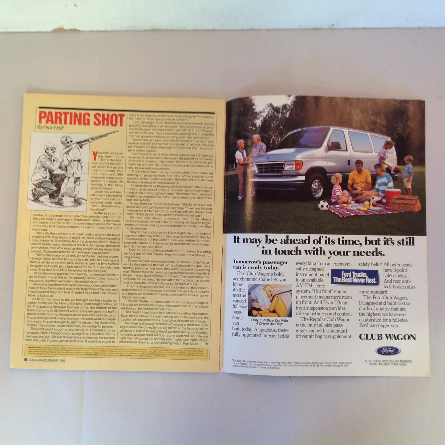 Vintage Jan 1993 Guns & Ammo Buyer's Guide to .44 Handguns Special Issue Magnums America's Big 4 Bore Handguns