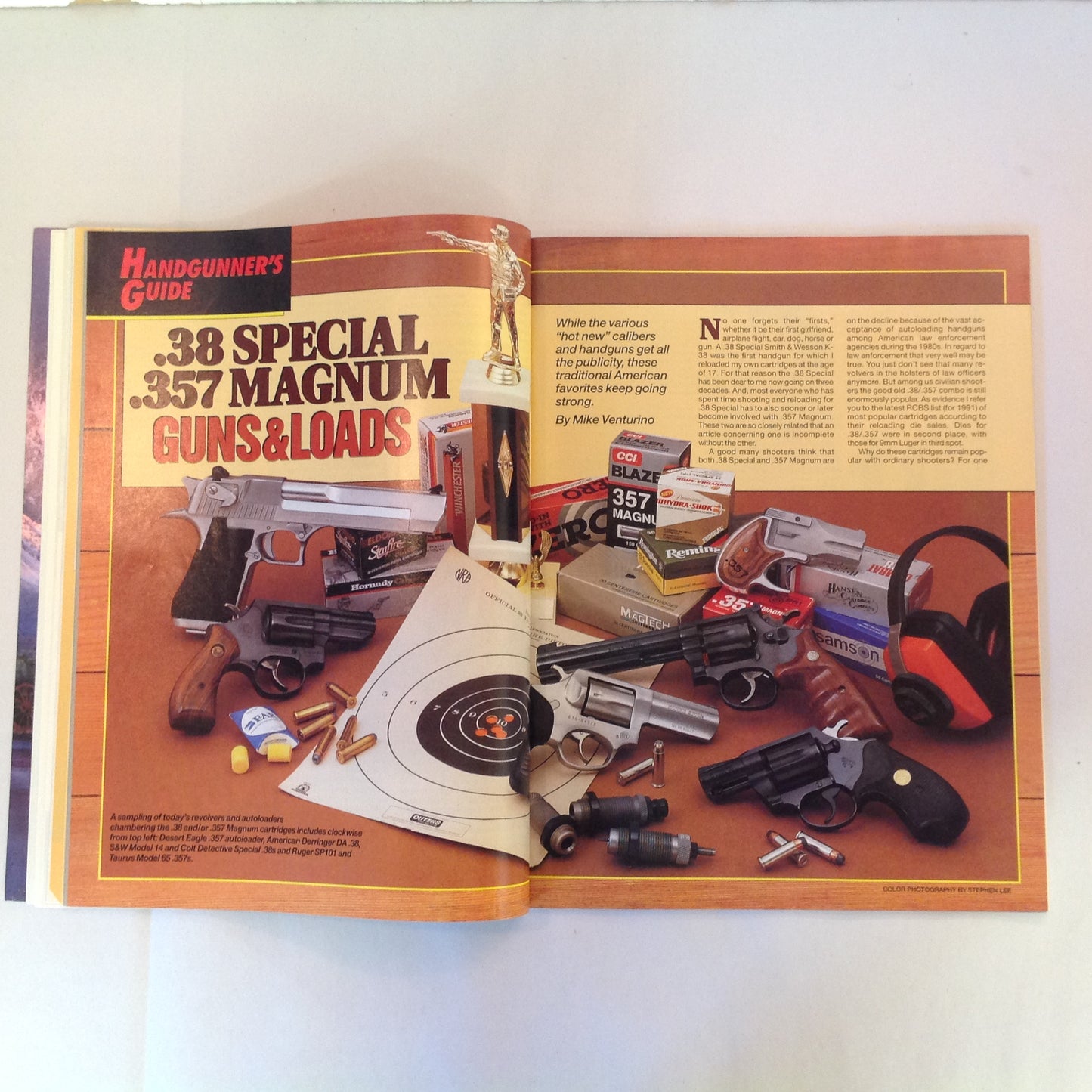 Vintage Jun 1993 Guns & Ammo Update: Home Defense 21st Century .22 Pistols Remington Viper Taurus 9mm New Design