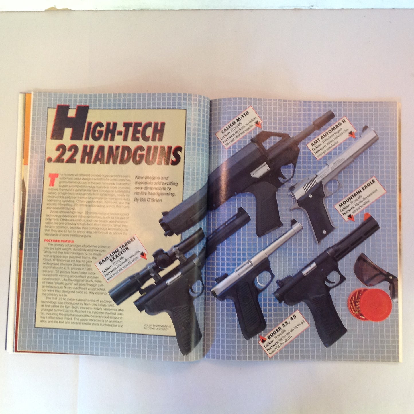 Vintage Jun 1993 Guns & Ammo Update: Home Defense 21st Century .22 Pistols Remington Viper Taurus 9mm New Design