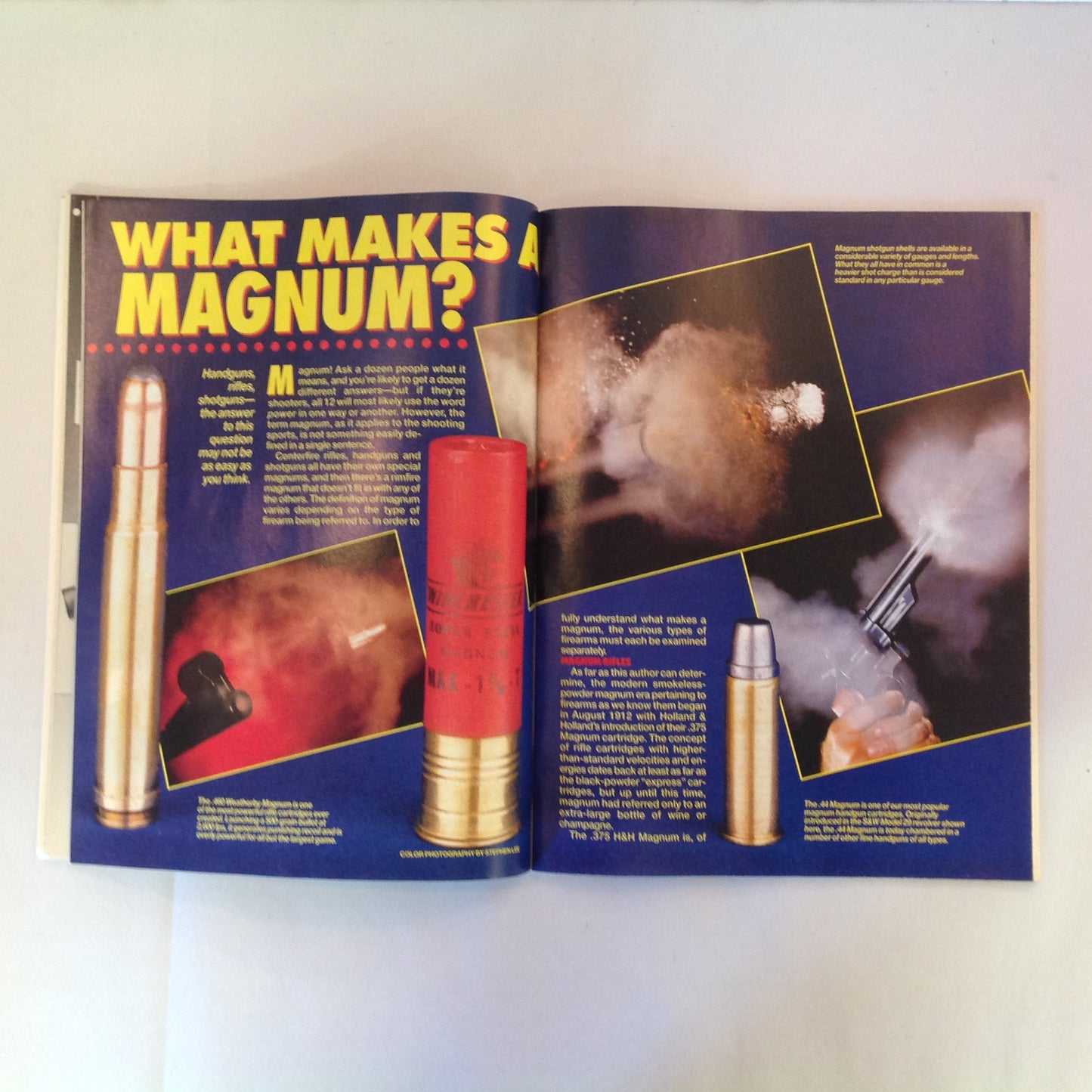 Vintage Feb 1994 Guns & Ammo New For 94 Guns Ammo Optics Combat Handgun Tactics