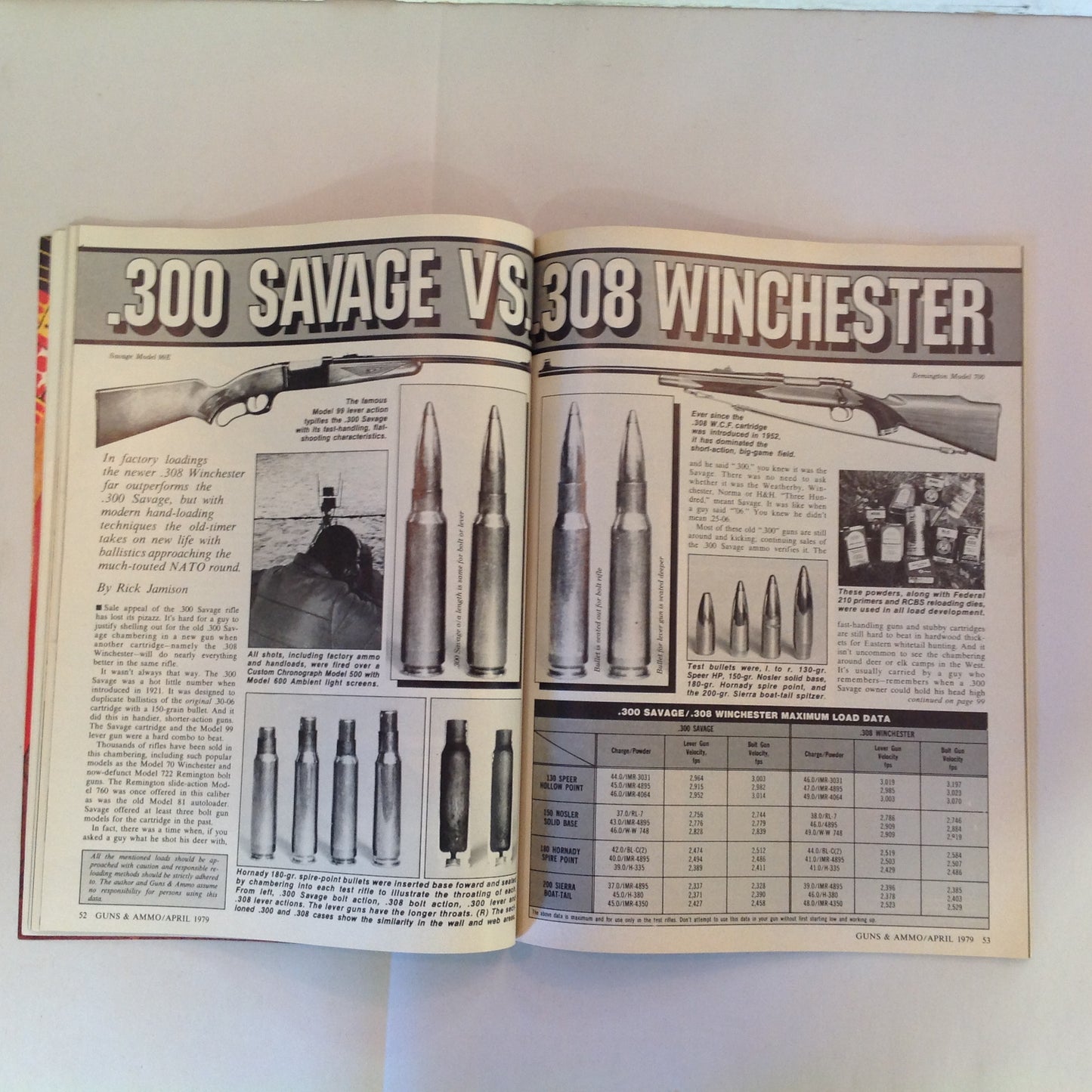 Vintage April 1979 Guns & Ammo Zeiss Scope ERMA .22 Rimfire Wootters Caribou Field Tests