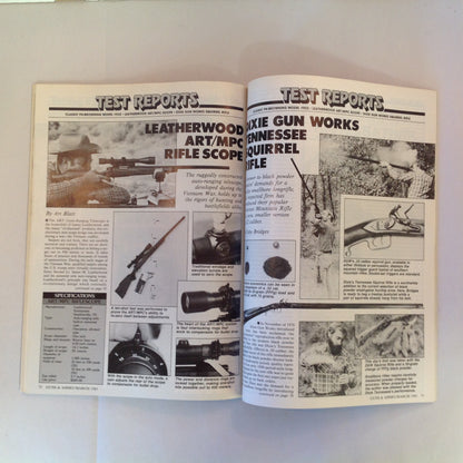Vintage Mar 1983 Guns & Ammo Colt's New .22 Sixgun Jaguar 5-In-1 Rifle .357 Magnum Double Duty Scattergun