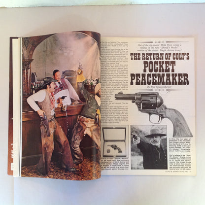 Vintage Jun 1981 Guns & Ammo Smith & Wesson Magnum Colt's Pocket Peacemaker Crime Stops at Gunpoint