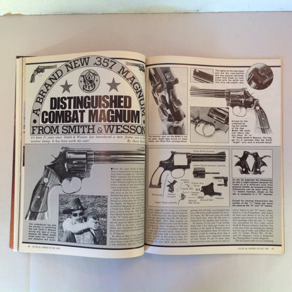 Vintage Jun 1981 Guns & Ammo Smith & Wesson Magnum Colt's Pocket Peacemaker Crime Stops at Gunpoint