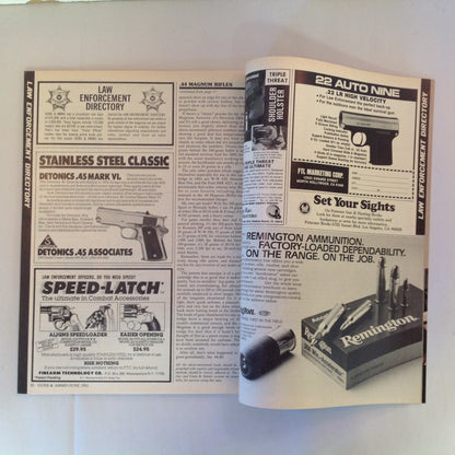 Vintage Jun 1981 Guns & Ammo Smith & Wesson Magnum Colt's Pocket Peacemaker Crime Stops at Gunpoint