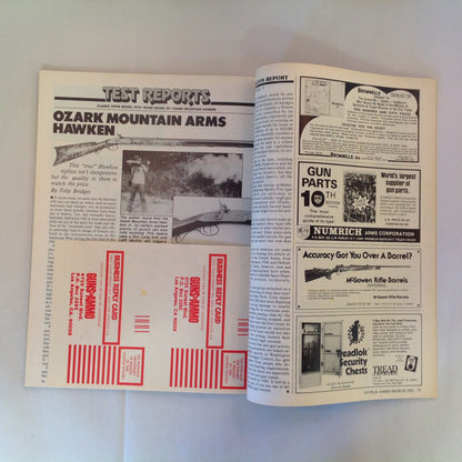 Vintage Mar 1982 Guns & Ammo AMT The .22 Back Up Colt's Percussion Pocket Pistols 9mm Parabellum