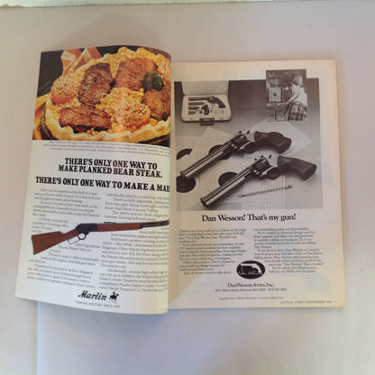 Vintage Sep 1980 Guns & Ammo Valmet System 3 Guns in 1 98 Mauser Old Time Calibers