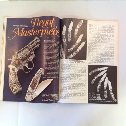 Vintage Sep 1980 Guns & Ammo Valmet System 3 Guns in 1 98 Mauser Old Time Calibers