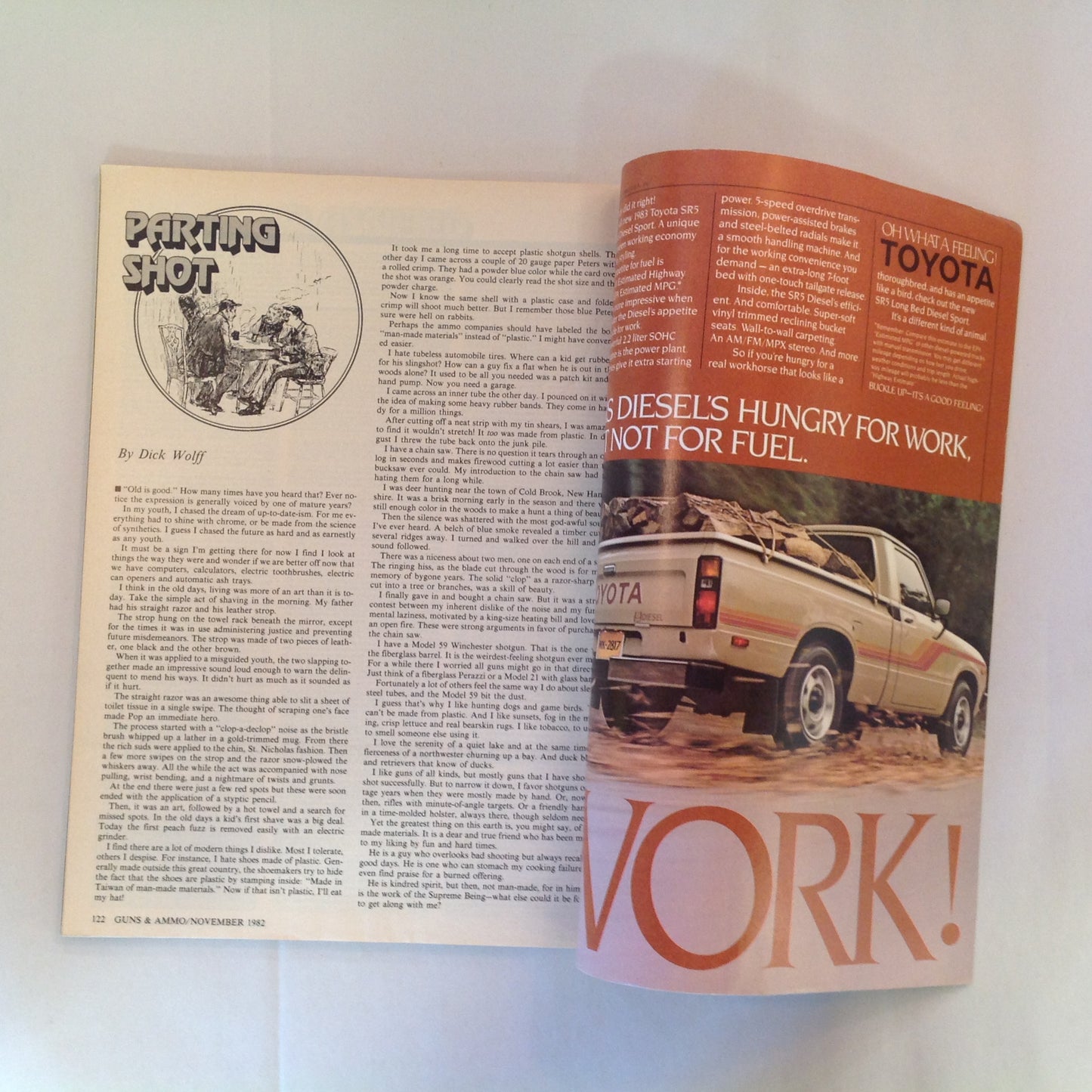 Vintage Nov 1982 Guns & Ammo Smith & Wesson's Stainless Steel Semi-Autos .222 Remington
