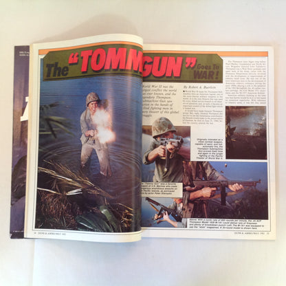 Vintage May 1983 Guns & Ammo Tommy Gun Ultimate 9mm Defense Round Winchester 97