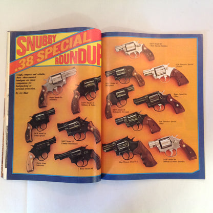 Vintage Aug 1980 Guns & Ammo Snubby Roundup 14 .38 Special Wheelguns .44 Walker Deer Rifles