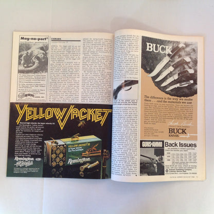 Vintage Aug 1980 Guns & Ammo Snubby Roundup 14 .38 Special Wheelguns .44 Walker Deer Rifles