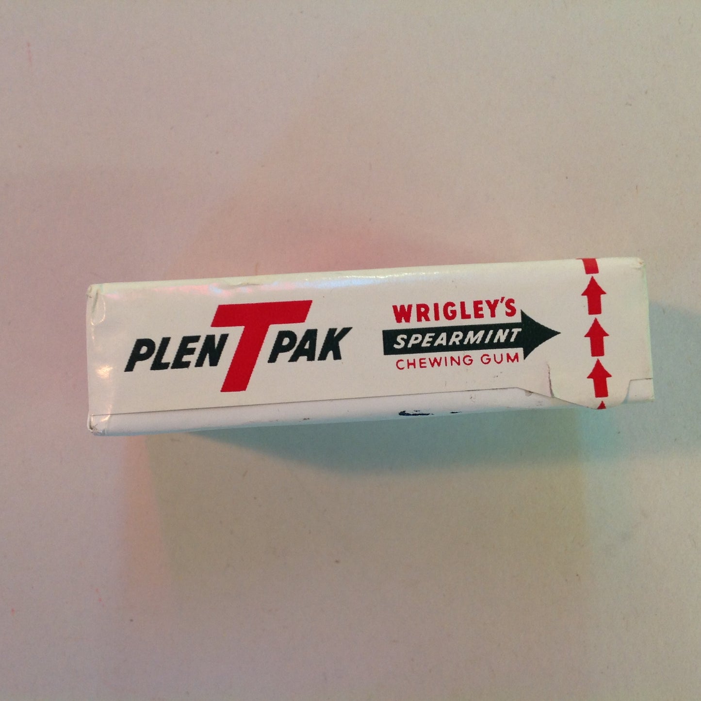 Vintage 1990's Wrigley's Spearmint Plen T Pack Wm Wrigely Chewing Gum 17 Sticks