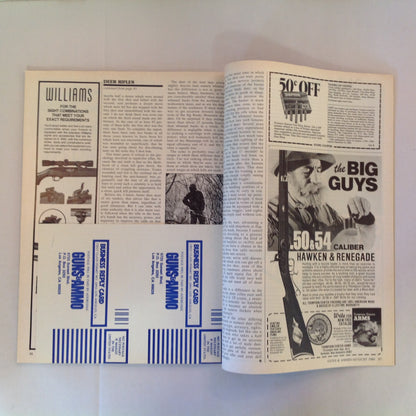 Vintage Aug 1980 Guns & Ammo Snubby Roundup 14 .38 Special Wheelguns .44 Walker Deer Rifles