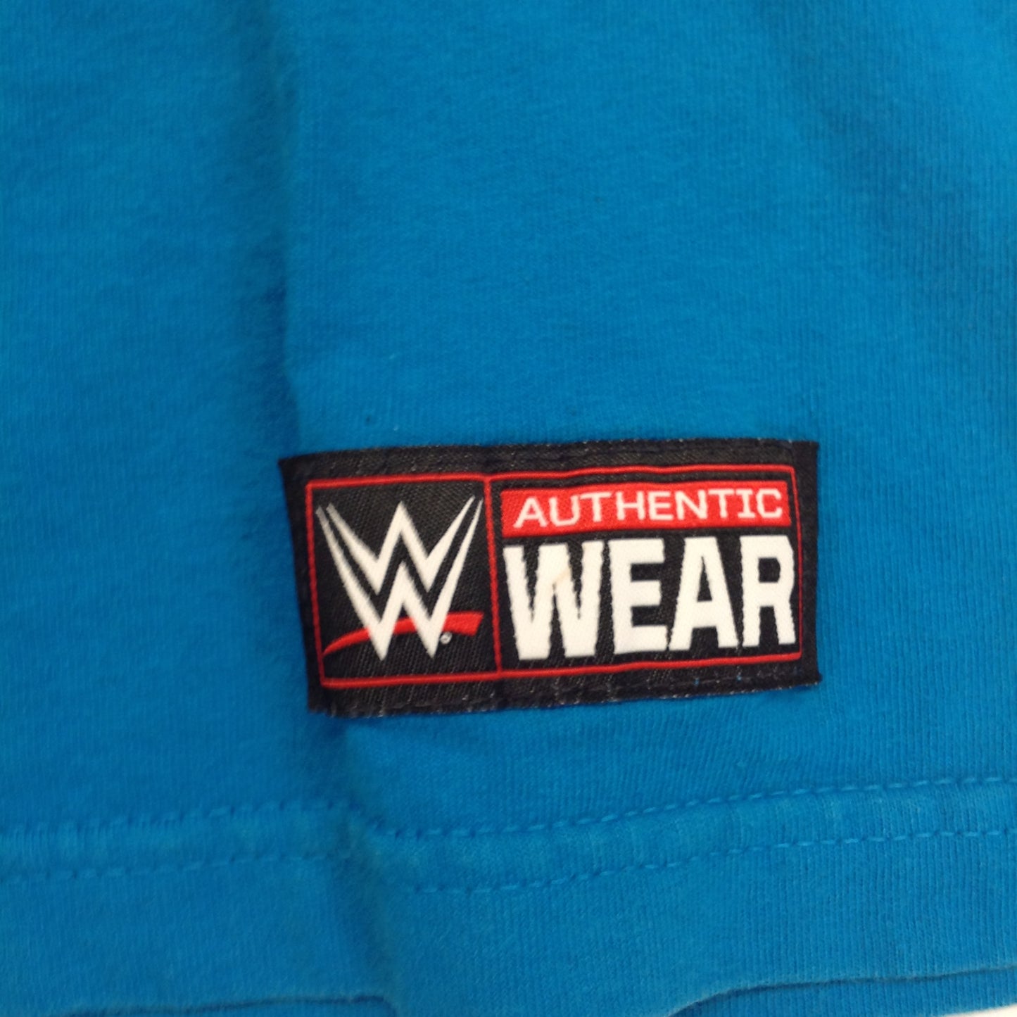 2010's WWE WWF Authentic Child Small T-Shirt The New Day Unicorn Kofi Kingston Xavier Woods Big E NXT Blue
