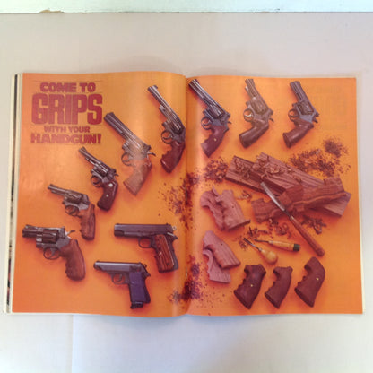 Vintage Jun 1985 Guns & Ammo .22 Auto Mag Dirty Harry Handgun Stocks Long-Range Pistol Mauser Broomhandle