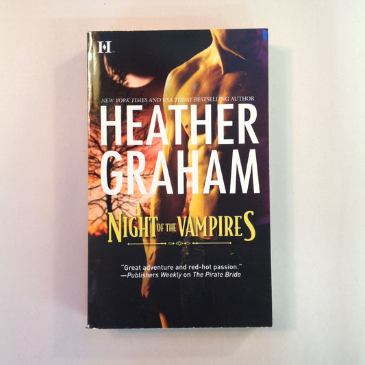 2010 Mass Market Paperback Night of the Vampires Heather Graham First Edition