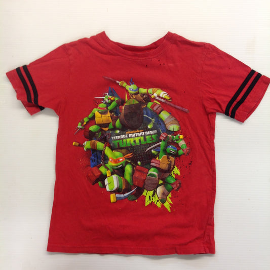 2012 Nickelodeon Child's Red Teenage Mutant Ninja Turtles T-Shirt