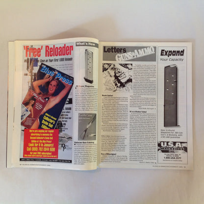 Vintage Nov 1996 Nov 1996 Guns & Ammo Magazine Wilson's New 1996A2 Factory Pistols