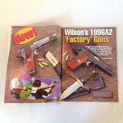 Vintage Nov 1996 Nov 1996 Guns & Ammo Magazine Wilson's New 1996A2 Factory Pistols