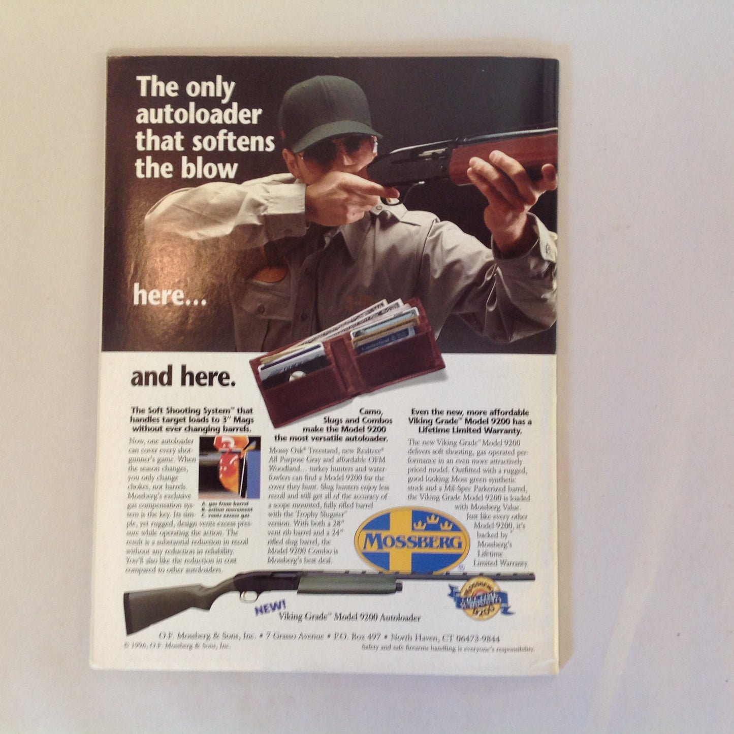 Vintage Nov 1996 Nov 1996 Guns & Ammo Magazine Wilson's New 1996A2 Factory Pistols