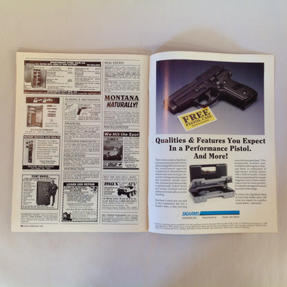Vintage May 1992 Guns & Ammo Magazine Pick the Perfect Combat Handgun
