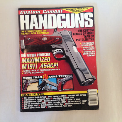Vintage 201 Custom Combat Handguns Magazine
