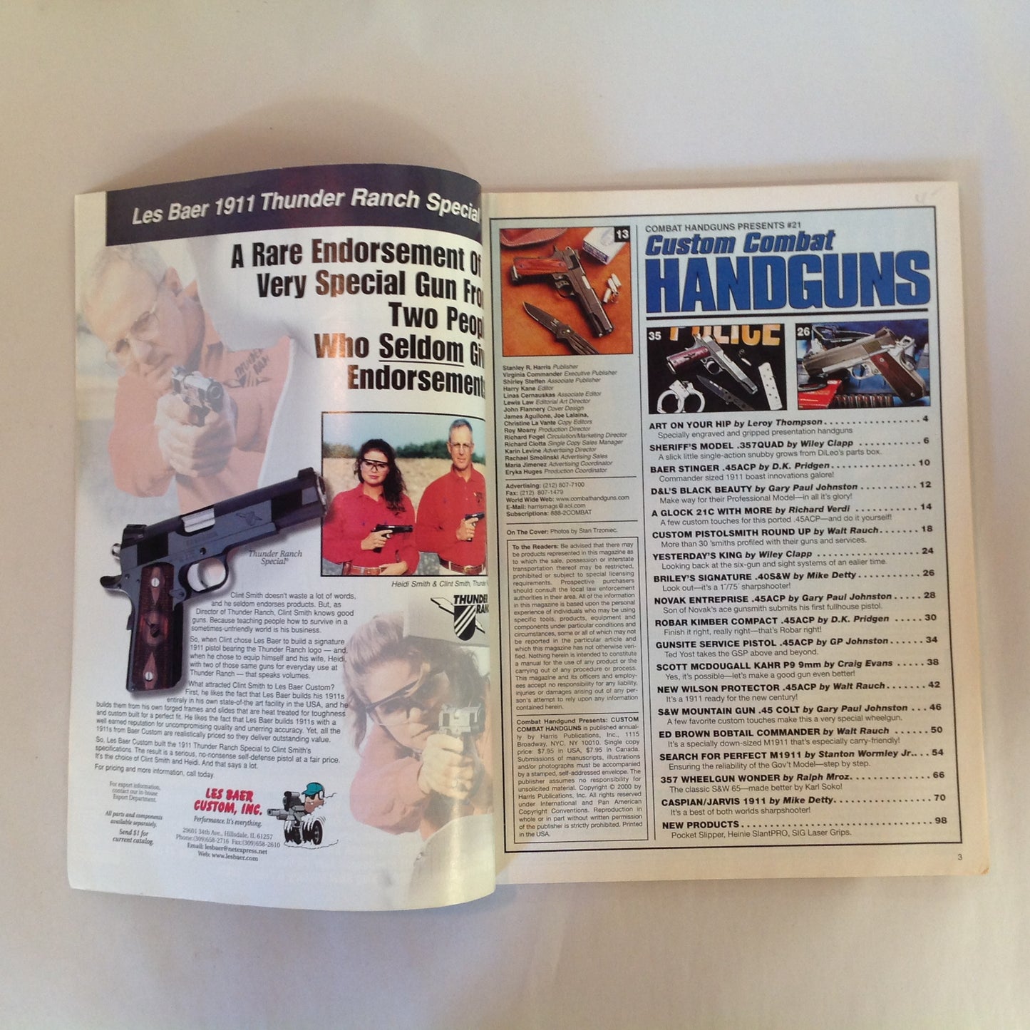 Vintage 201 Custom Combat Handguns Magazine
