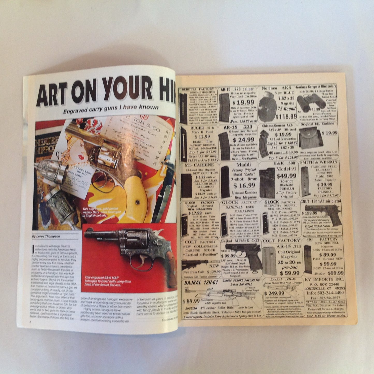 Vintage 201 Custom Combat Handguns Magazine