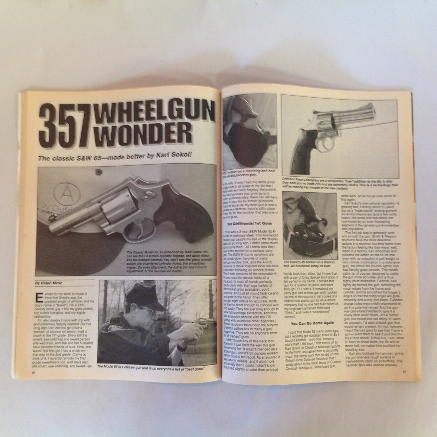 Vintage 201 Custom Combat Handguns Magazine