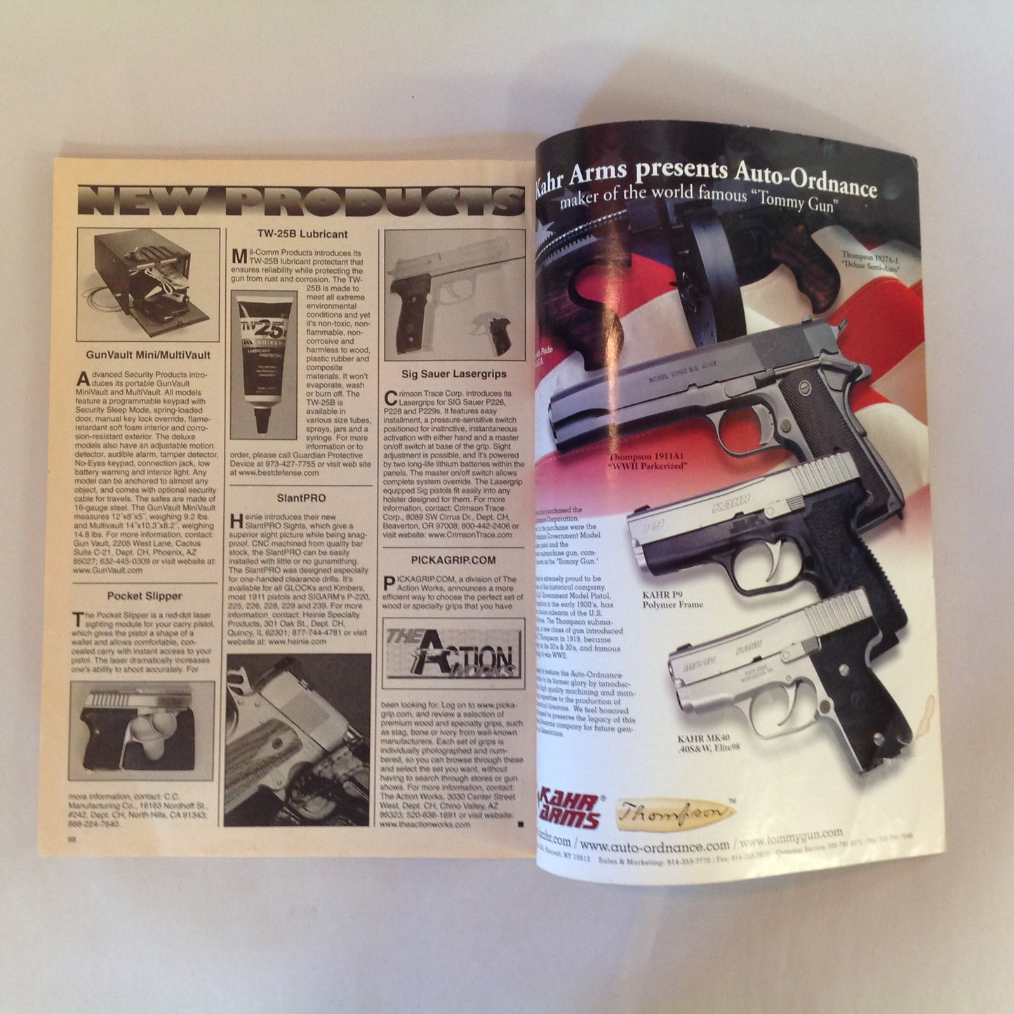 Vintage 201 Custom Combat Handguns Magazine