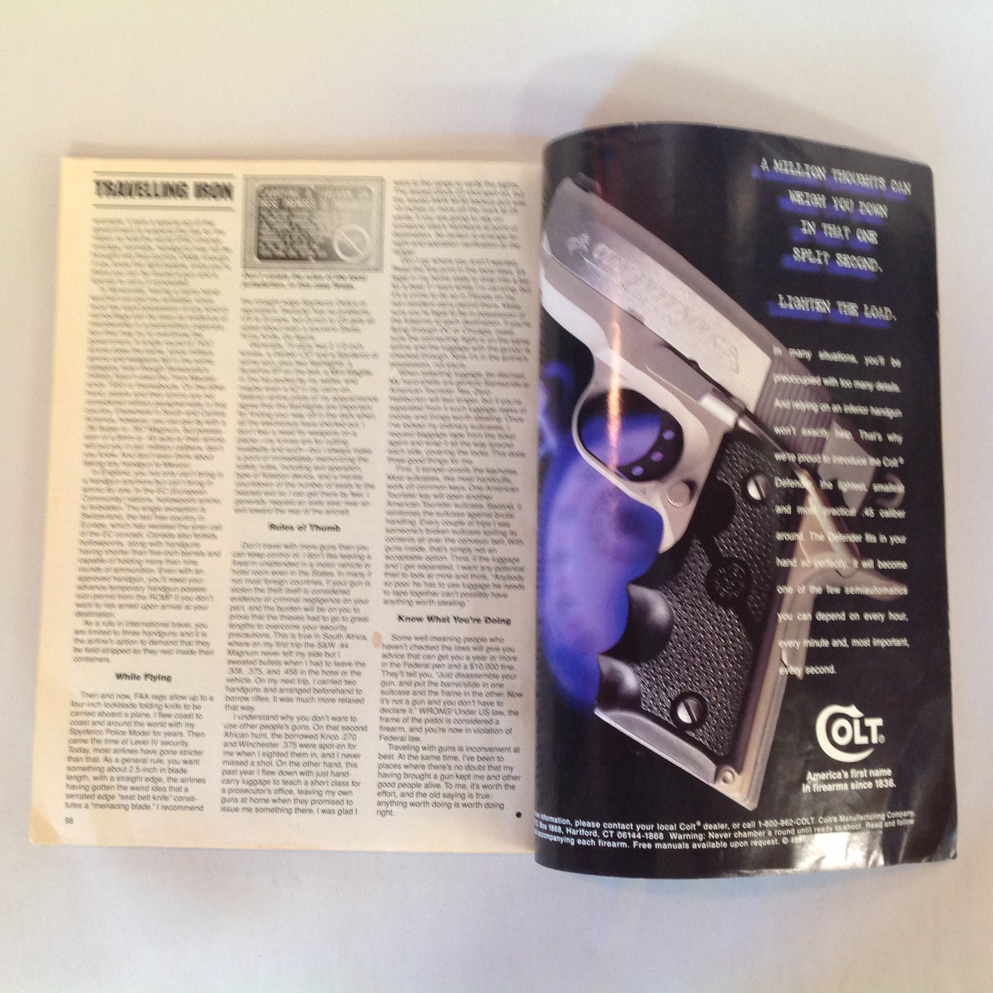 Vintage 1993 Complete Book of Handguns