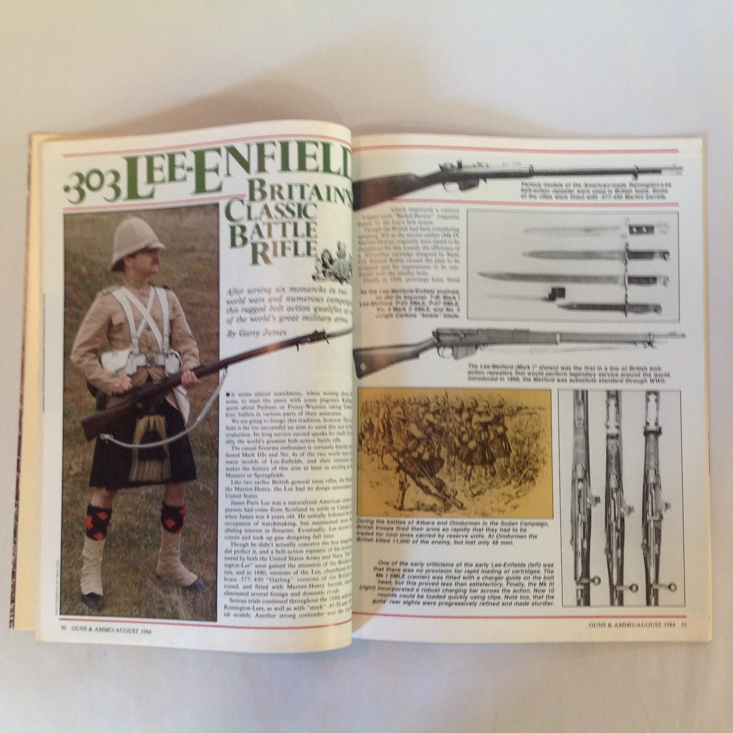 Vintage Aug 1984 Guns & Ammo Magazine Bren Ten 10mm Powerhouse