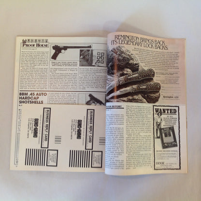 Vintage Aug 1984 Guns & Ammo Magazine Bren Ten 10mm Powerhouse