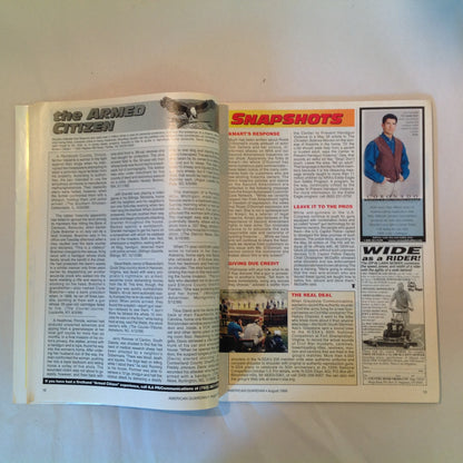 Vintage Aug 1998 American Guardian Magazine How to Shoot a Rifle Handgun Reloading Child Shooting Sports NRA Prop