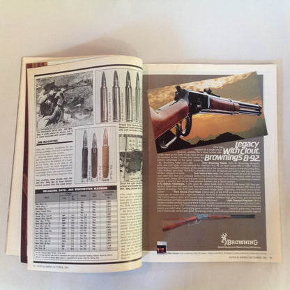 Vintage Oct 1981 Guns & Ammo Magazine Comparing the Super .30s