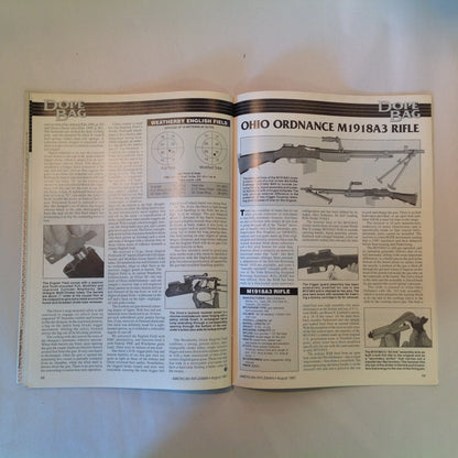 Vintage Aug 1997 American Rifleman Magazine Factory Custom Handguns John Browning Auto Rifle