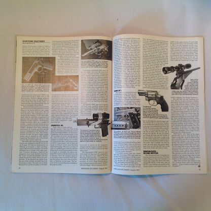 Vintage Aug 1997 American Rifleman Magazine Factory Custom Handguns John Browning Auto Rifle