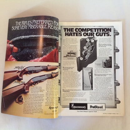 Vintage Apr 1984 Guns & Ammo Magazine At Last! A Left-Hand .45 ACP