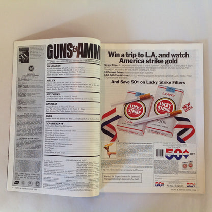 Vintage Apr 1984 Guns & Ammo Magazine At Last! A Left-Hand .45 ACP