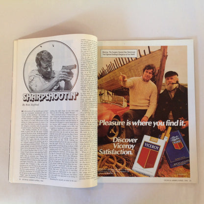 Vintage Apr 1984 Guns & Ammo Magazine At Last! A Left-Hand .45 ACP