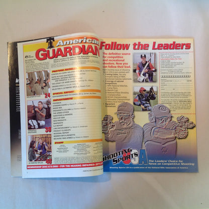 Vintage Sep 1999 American Guardian Magazine Versatile Home Defense Shotguns Concealed Carry Holtsters .22 Rimfire NRA Prop