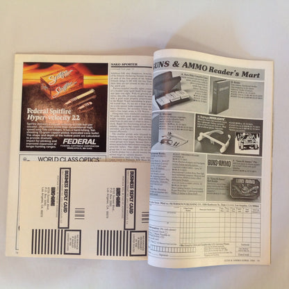 Vintage Apr 1984 Guns & Ammo Magazine At Last! A Left-Hand .45 ACP